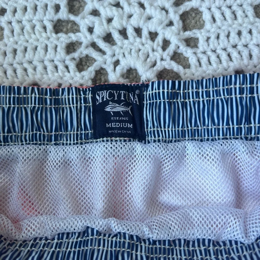 Men’s Chaps Natural Stretch Pink Blue Checked Long Sleeve Button Up Shirt  XL - Picture 8 of 9